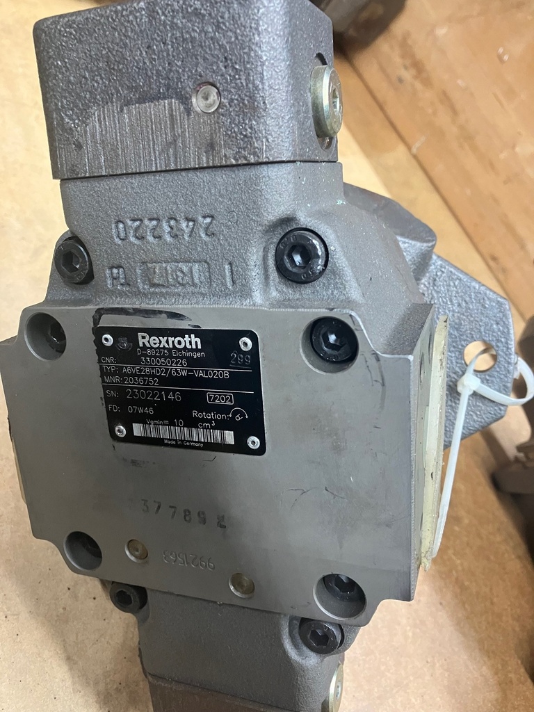 A6VE28HD2/63W-VAL020B plunjermotor Rexroth